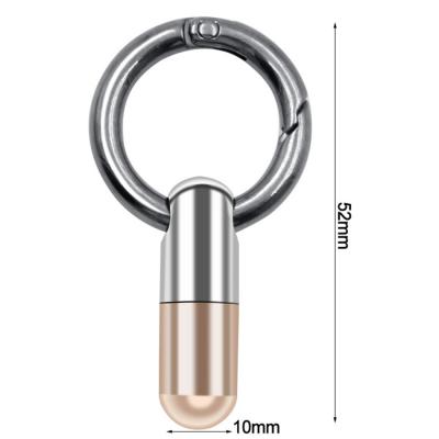 China Tiny Cutting Tool Mini Tool Key Ring Pendant Stainless Steel Capsule Multifunctional Portable Knife AEM001 for sale