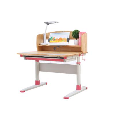 China GMYD A90 Modern Rubber Wood High Grade Cold Rolled Carbon Steel Frame Kids Home Desks With Drawer for sale