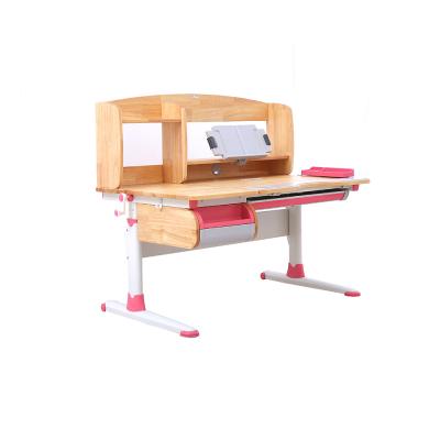 China GMYD A120 Modern Wooden Rubber Children's Furniture Set Ergonomic Wooden Study Desk Writing Table for sale