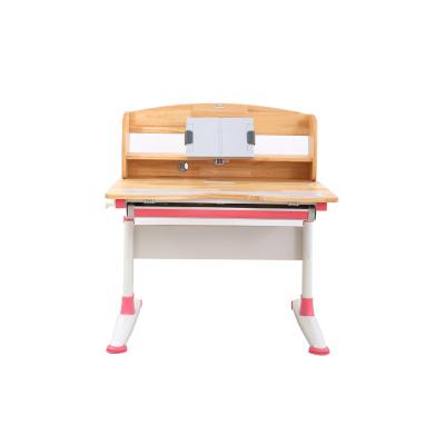 China GMYD A90 Modern Study Rubber Wood Adjustable Office Desk For Kids Children Furniture Customized for sale