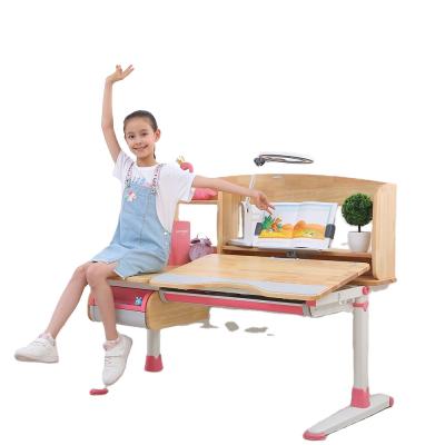 China GMYD A120 Modern Kids Writing Study Table With Bookcase And Drawer Storage for sale