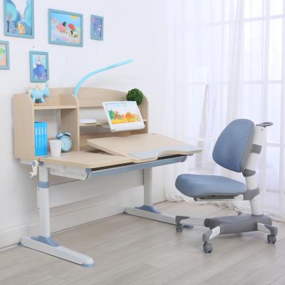 China GMYD F120 Modern Kids Project Study Table Ergonomic Kids Seat Correction Reading Desk with Adjustable Desk for sale