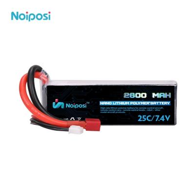 China Toys OEM High Discharge Rate 7.4V 2600mAh 25C 2s LiPo Battery Pack for sale