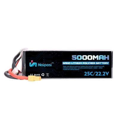 China Toys 2S 3S 4S 5S 6S 5000mAh 7.4V 11.1v 14.8V 18.5V 22.2V Max 70C LiPo Battery For Quadcopter Remote Control Model for sale