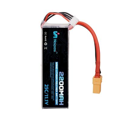 China Rechargeable Toys 11.1V Li-PO Battery Pack 2200mah Batteries For Airsoft And Other Hobby Toys for sale