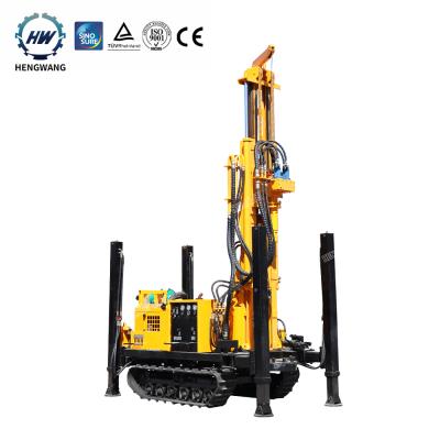 China Construction Material Stores Hengwang HQZ-450L Used Hydraulic Water Borehole Drilling Rig for sale