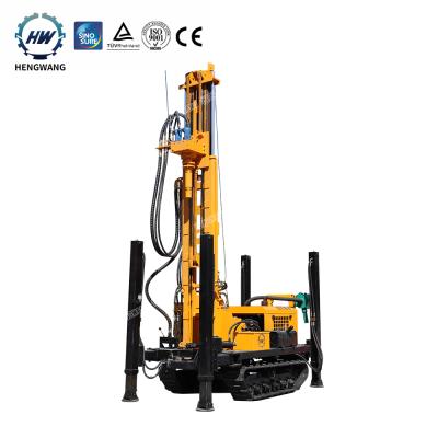 China Building material stores Hengwang HQZ220L rock water well drilling blast drilling rig for sale