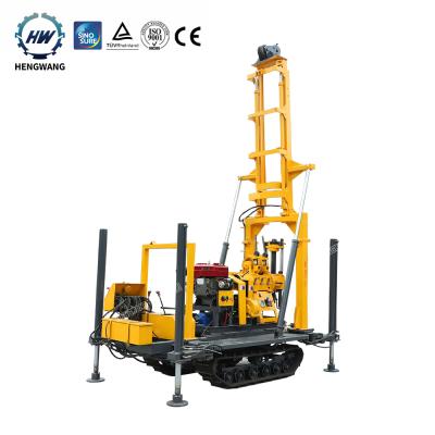 China energy & Hot Hengwang Exploration Portable Hydraulic Rotary Diesel Water Mine Deep Well Core Drilling Rig For Sale for sale