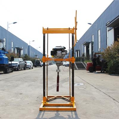 China Portable Diamond Core Drilling Machine Diamond Core Drilling Backpack Soil Rig For Shallow Depth Drill for sale