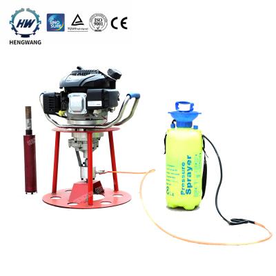 China energy & Hengwang HWB-30 Backpack Diamond Core Drill Rig Mining Portable Rock Drill For Export for sale