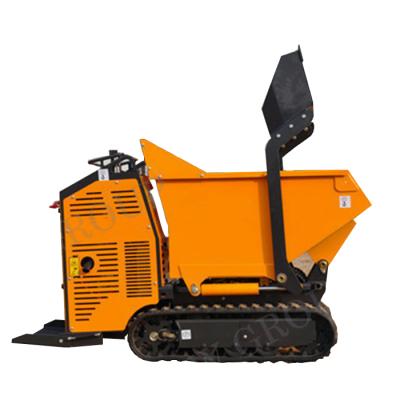 China Construction worksÂ   Hot Selling Electric Crawler Mini Dumper Used In Narrow Small Square for sale