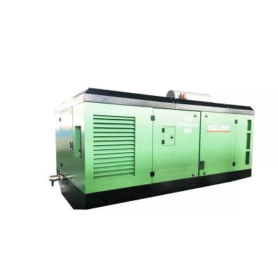 China High quality lubricated air compressor used for water well drilling rig for sale