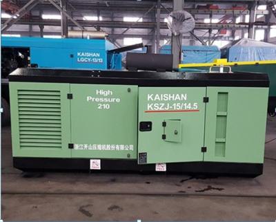 China Lubricated 29/23 diesel engine air compressor for water well drilling rig for sale