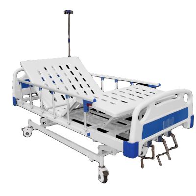 China Hosptial Semi-Fowler Manual Hospital Bed Hospital Bed for sale