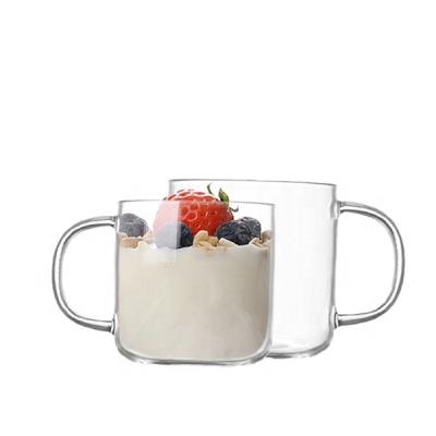 China Berisware Borosilicate Glass Sustainable Tumbler 100-500ml Single Wall Coffee Mug for sale