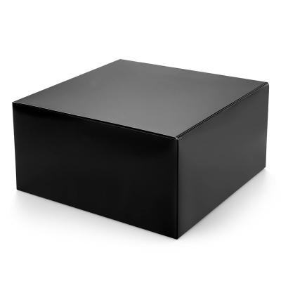 China 25 Recyclable Black Corrugated Boxes Shipping Box For Small Business Packaging Salad Tools Gift Box Tandem Jewelry for sale