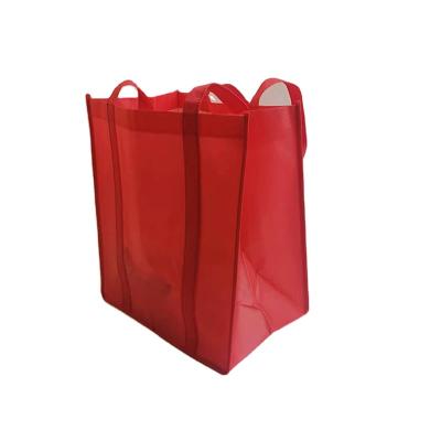 China Customized reusable recycled non woven folding packaging shopping bag eco non woven bag with logo for sale