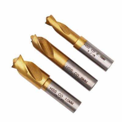 China Metal Drilling 3pc Profession Factory HSS M35 Spot Welding Drill Bits for sale