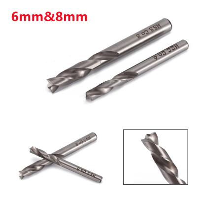 China Double Side Wood Cutter Drill Spot Welding 2PC Carbide Tilted Hole Drill Center Stainless Drill Bits for sale