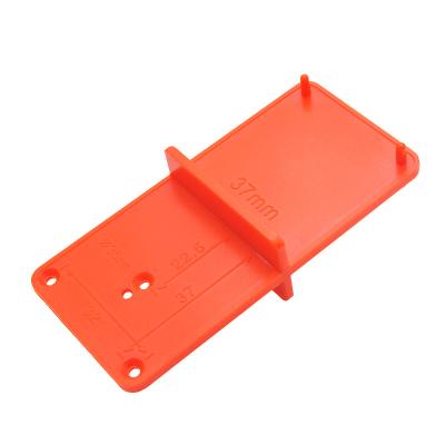 China Hinge Hole Guide 35mm 40mm Guide Hole Opener Guide Cabinet Door Drill Guide Hinge Bracket Wood Drilling Fixture for sale