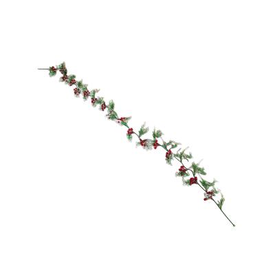 China Durable Quality China Supplier Artificial Green Vines Art Decor Hanging Christmas Pine Berry Cane for sale