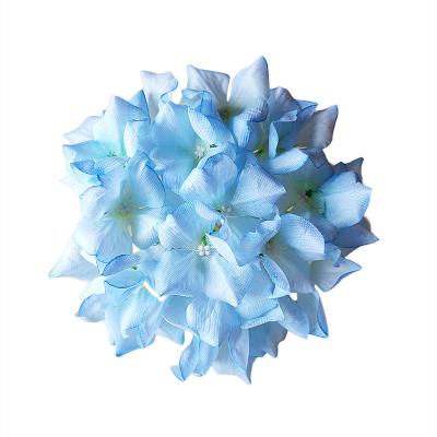 China China Factory Supply Durable Real Touch Artificial Hydrangea Flower Head For Wedding Decoration for sale