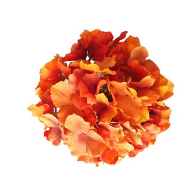 China Durable Wholesale Cheap Real Touch 54 Petals Price Artificial Hydrangea Head For Sale for sale