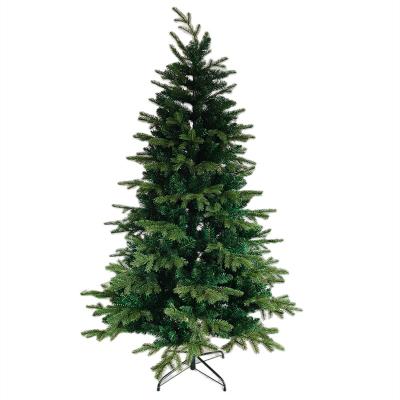 China Custom Modern Cheaper Folding Christmas Tree Good Quality Price Christmas Tree PE And PVC for sale