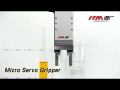 Precise Micro Servo Gripper Actuator Flexible Gripping Drop Detecting