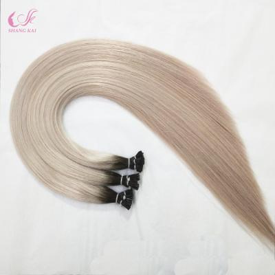 China Wholesale High Quality Silky Straight Wave Double Drawn I-Tip Hair Extensions for sale