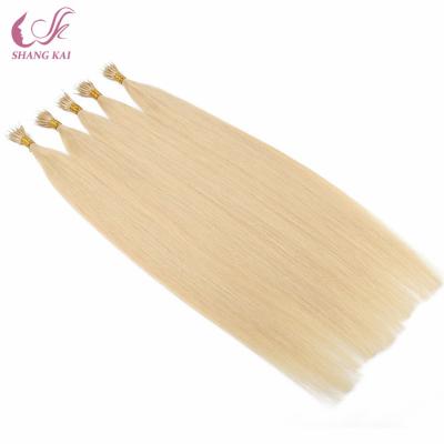 China Nano Silky Straight Keratin Extensions European Wave Cuticle Aligned Double Pulled Nano Hair Ring Hair Extensions for sale