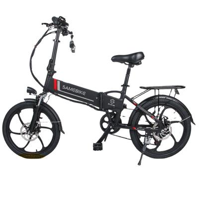 China Presale Original SAMEBIKE 20LVXD30 Multifunctional Type Folding Inch 35km/h 20 Seat High Speed ​​Bicycle 350W Motor Electric Moped E-Bike Two Seat Bicycle for sale