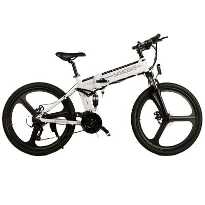 China EU Samebike LO26 Mountain Bike Common Original 48V 10.4AH Motor 48V 10.4AH Type Multifunctional Type 35km/h Max Speed ​​Portable Fold Electric 350W for sale