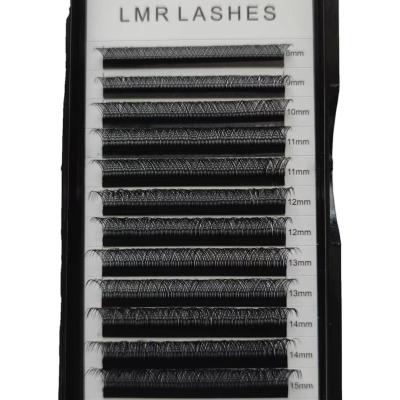 China Natural Soft Super Black Mink 2d Y Shape Criss Cross Type Eyelash Lashes Extensions Yy Extension for sale