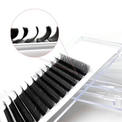 China YY YYLash Mink Natural Soft Matte Hand Made Lashes Private Label Eyelash Extension Makeup Mesh Net Cross Natural Soft Light Fascinating Lashes for sale