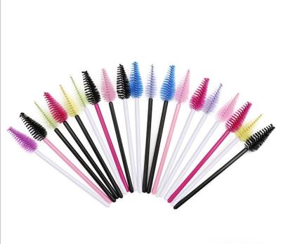 China 50pcs/pack Eyelash Eyebrow Brush Water Drop Shape Eyelash Lash Makeup Brushes Eyelash Extension Beauty Tools Eyelash Brush for sale