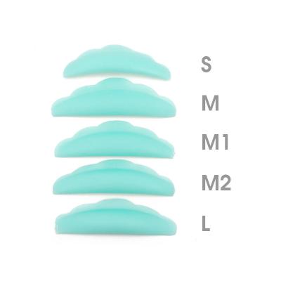 China Eco-friendly Silicone Rods 5pairs/bag Colored Lash Lift Tools Eyelash Perm Gel Pads Shields Pads 5 Pairs /bag Recycled Sizes, S/M /L for sale