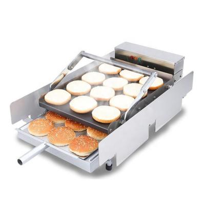 China Commercial Sourcing Burger Bread Grill Machine Burger Machine Bread Toaster Baking Machine for sale