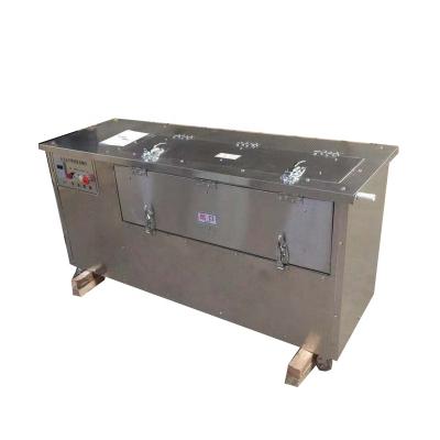 China Hotels Semi-automatic Fish Scale Removing Machine Fish Scale Remover Fish Cleaning Descaling Machine Peeling Machine for sale