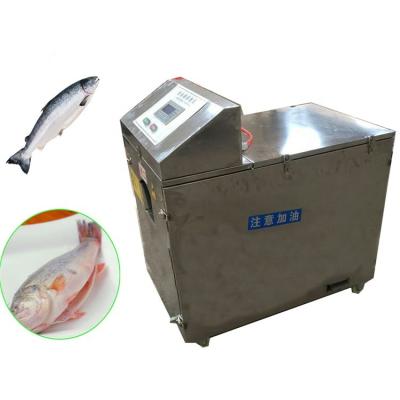 China Hotels Automatic Fish Killing Machine Fish Scaler Gutter Scraping Descaling Machine for sale