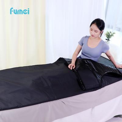 China Skin Tightening FUMEI Factory Sauna Detox Blanket Direct Zip Up Sauna Blanket Blanket for Weight Loss and Detox for sale