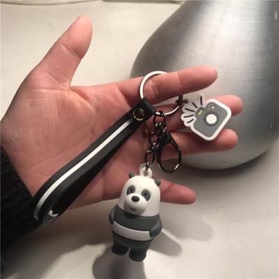 China Souvenir Plastic 3d Soft Eco Friendly Silicone Key Chains for sale