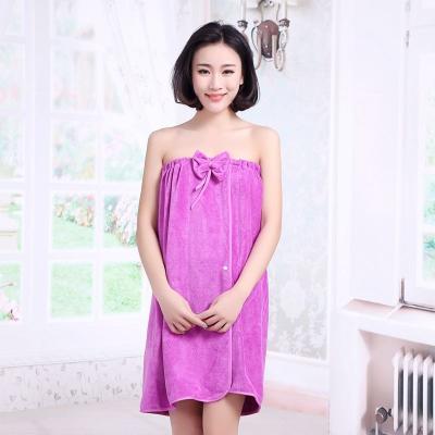 China QUICK DRY Cotton Wrap Magic Cloth Skirt Easy Wear Woman Bath Towel for sale