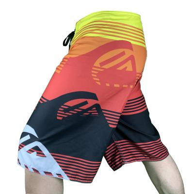 China 2021 Custom Waterproof Anti-wrinkle OEM Men's Beach Shorts Hot Sale Swimming Trunks Sublimation Beach Shorts for sale