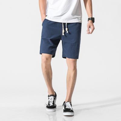 China Newest Anti-wrinkle summer men's casual shorts men's cotton fashion style beach abbreviations for sale