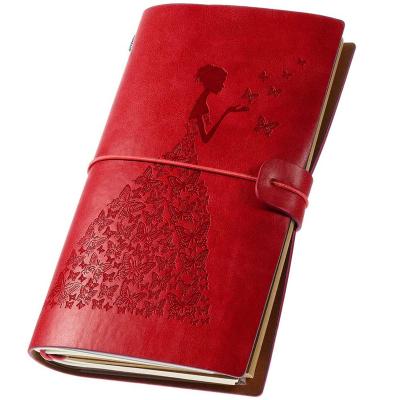 China Fashion\Leather Cover PU Notebook Planner Notebook Diaries Custom Leather Notebook Comfortable\Durable Diary for sale