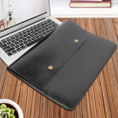 China Fashion\Comfortable Custom\Durable 13.3 Inch Waterproof Branded Luxury Leather Laptop Case Sleeve Laptop Sleeve for sale