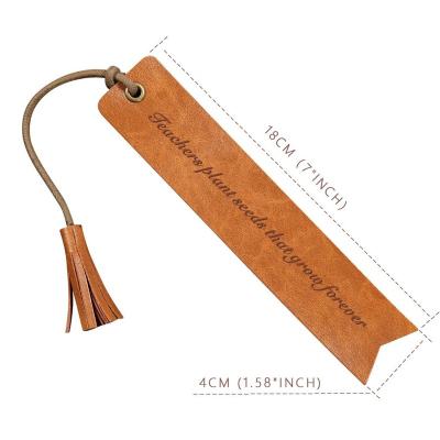 China China customized VE leather landmark gifts for birthday accessories leather landmark handmade for sale