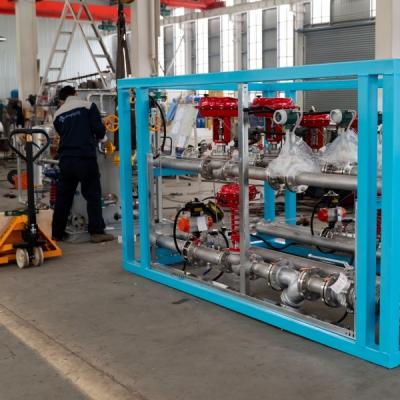 China Equipo de mezcla de gas de hidrógeno al 75% para la fábrica de hierro y acero con monitor remoto en venta