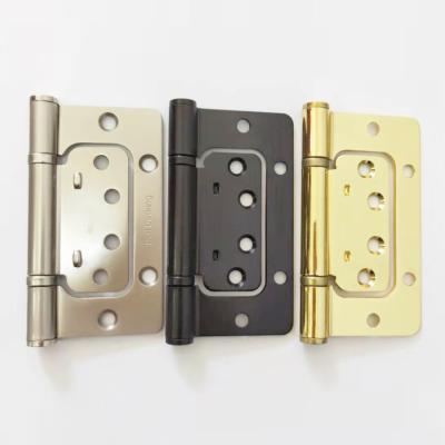 China Factory Wholesale Modern Glass Door Hinge Cabinet Brass Door Hinges Heavy Duty 4 Inch Black Door Hinges for sale